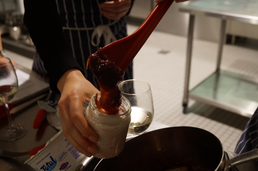 Rhubarb and Greek Yoghurt Sylabub