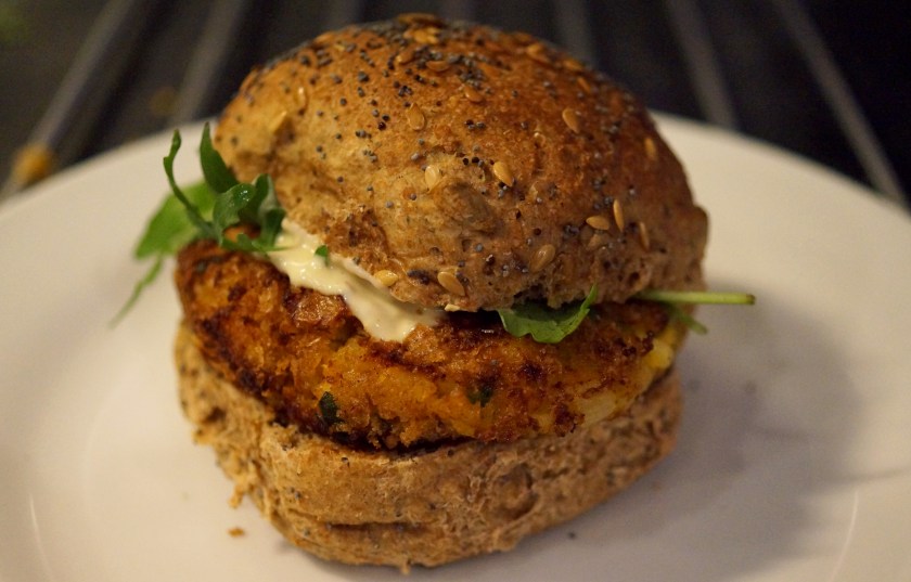 veggie burger