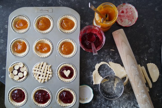 Making Jam Tarts
