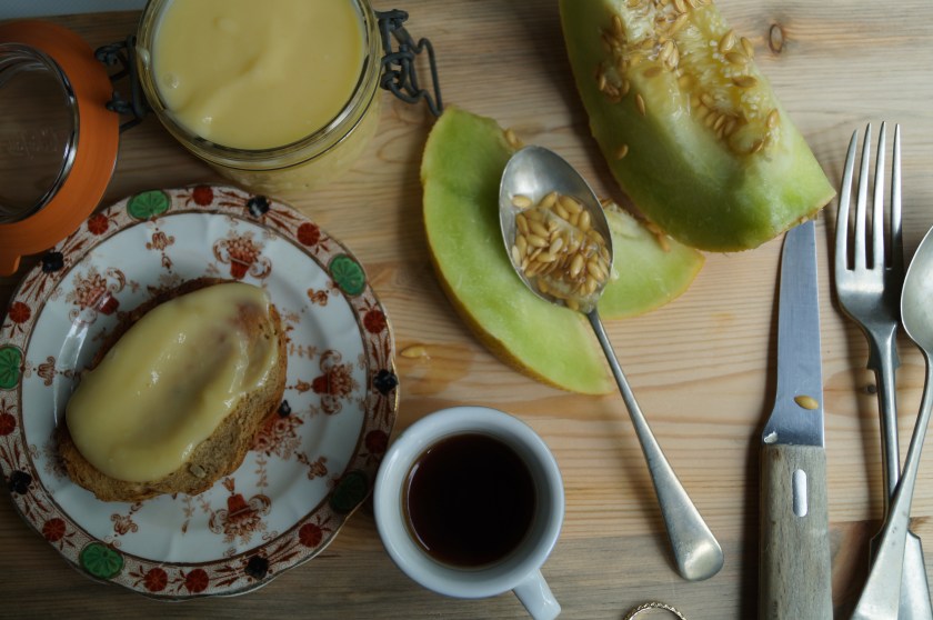 Melon Curd Breakfast