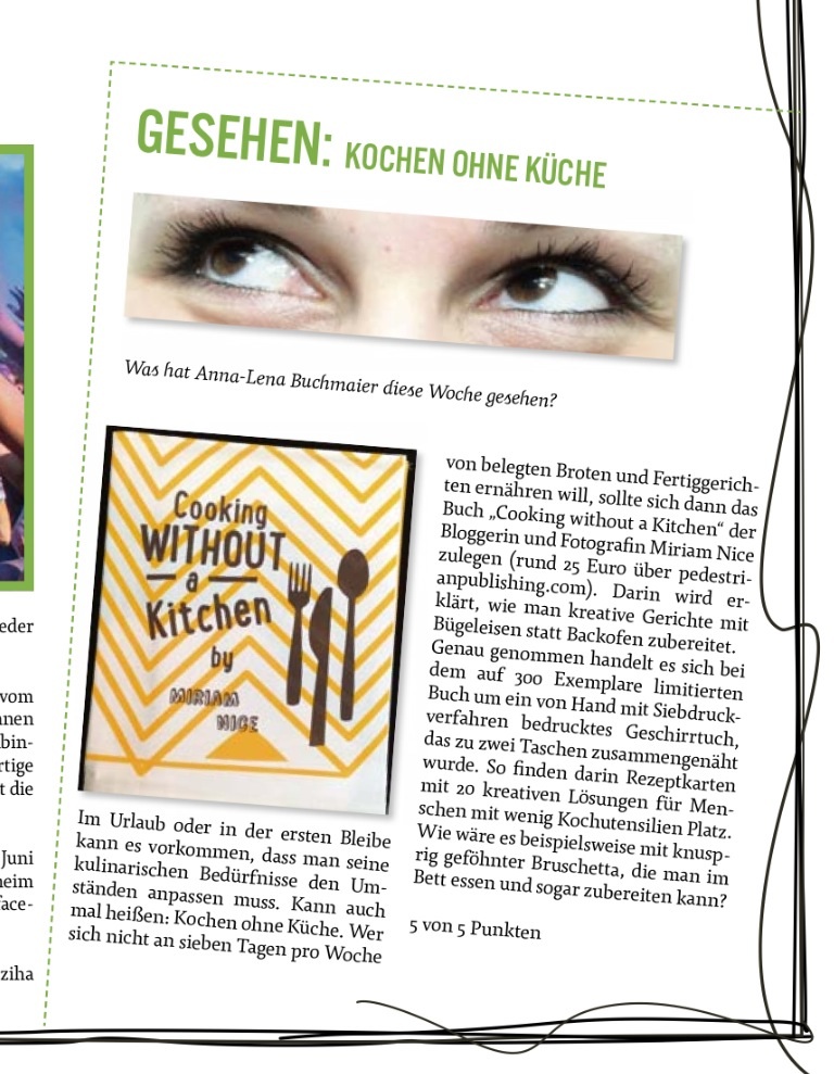 Close up in Noise Magazine in the Heidenheimer Zeitung 