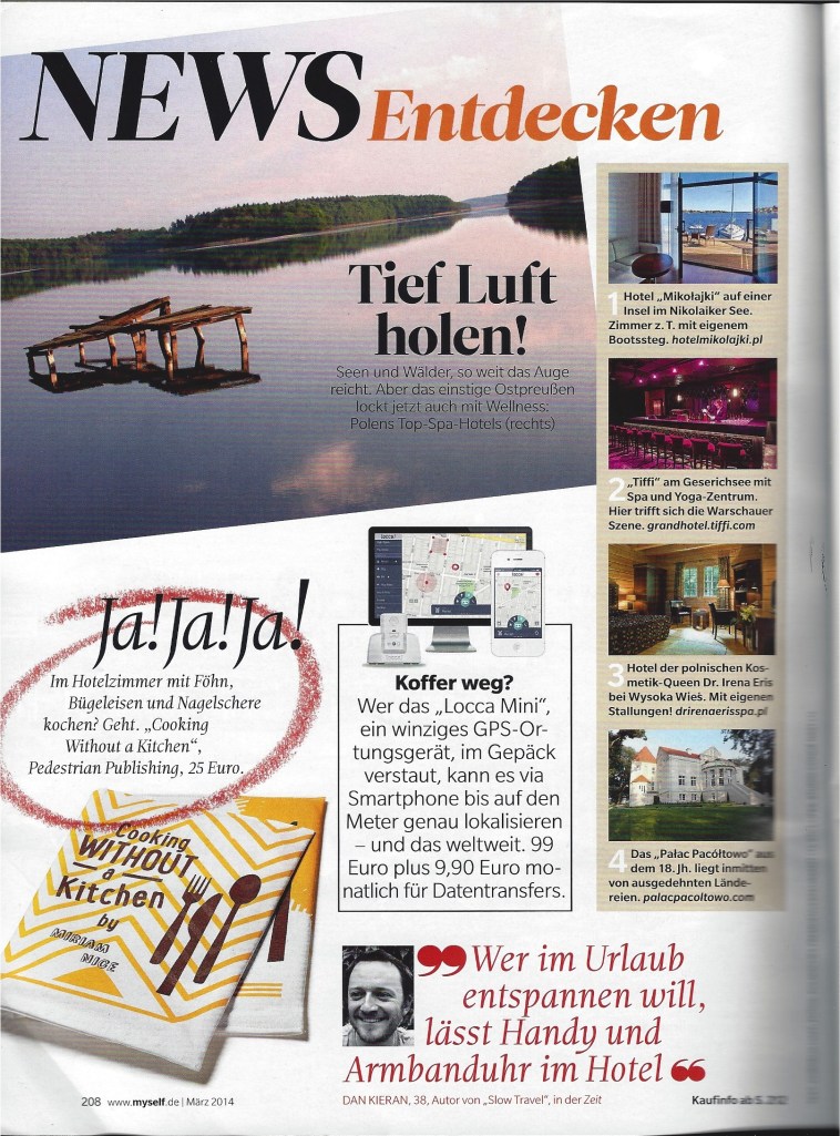 "Ja! Ja! Ja!" from Myself Magazine in Germany