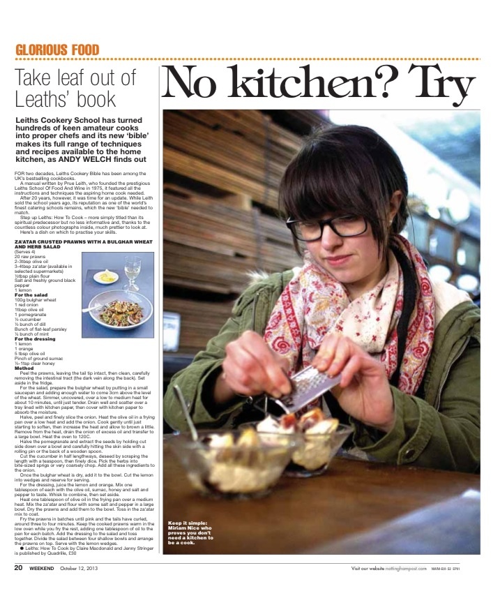 Interview with the Nottingham Post