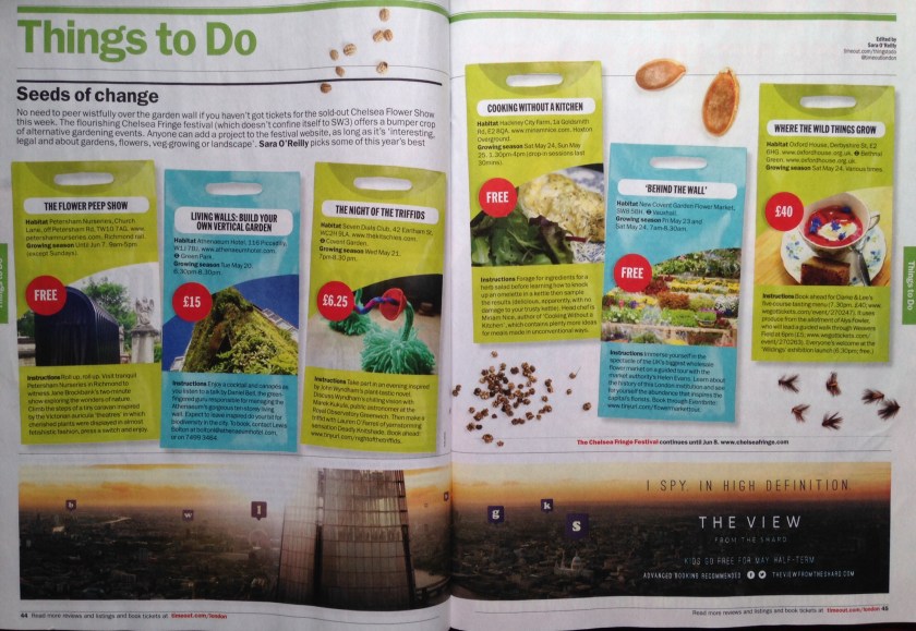 Time Out London. May 2014