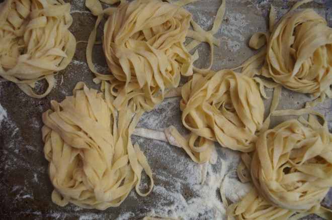 fresh tagliatelle